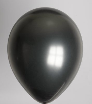 Grote waanidee Zeemeeuw repertoire zwart metallic 25 stuks - Metallic ballonnen - ballonnen, helium ballonnen,  ballonnenboog, ballonnenpilaar, ballonnen decoraties